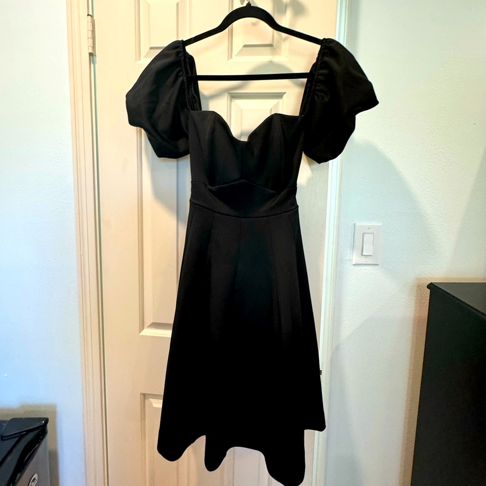 Badgley Mischka little black dress